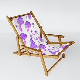 Purple Mushroom Sling Chair