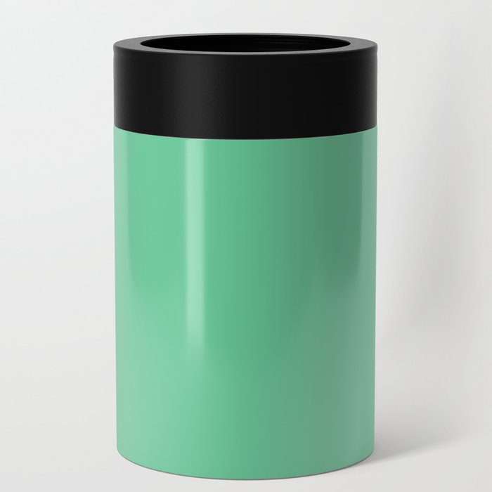 SPRING BUD color. Pastel green solid color Can Cooler