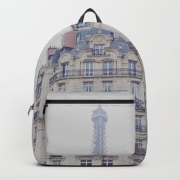 Paris photography, Eiffel tower, Saint-Germain-des-Prés, Paris architecture, boulevard Backpack