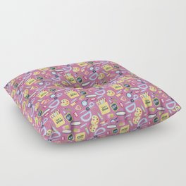 BACK TO SCHOOL - ARTS AND CRAFTS PATTERN Floor Pillow