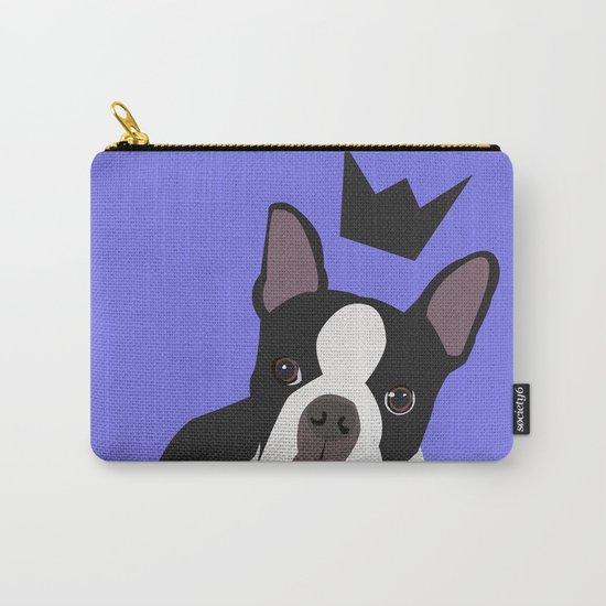 Royal Boston Terrier Carry-All Pouch