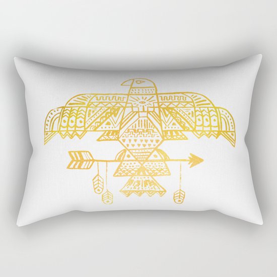 Hawk Eye Rectangular Pillow