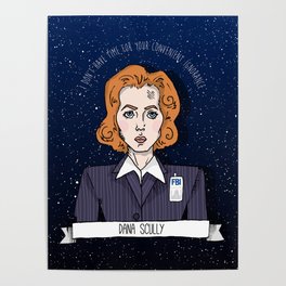 Dana Scully Poster