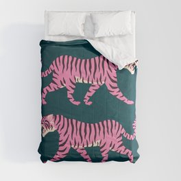 Fierce: Night Race Pink Tiger Edition Comforter