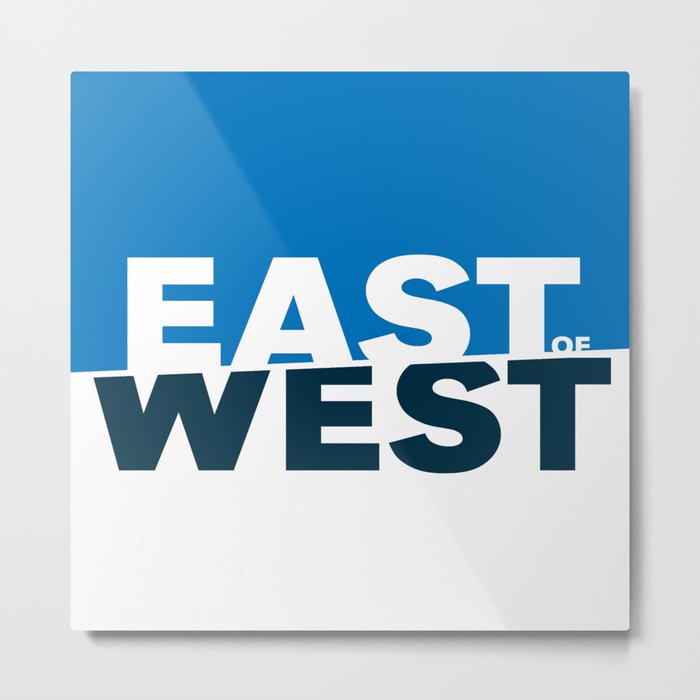 East of West Metal Print