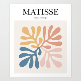 Matisse - Papier Découpé Art Print