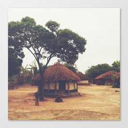 Village in Zambia Canvas Print
