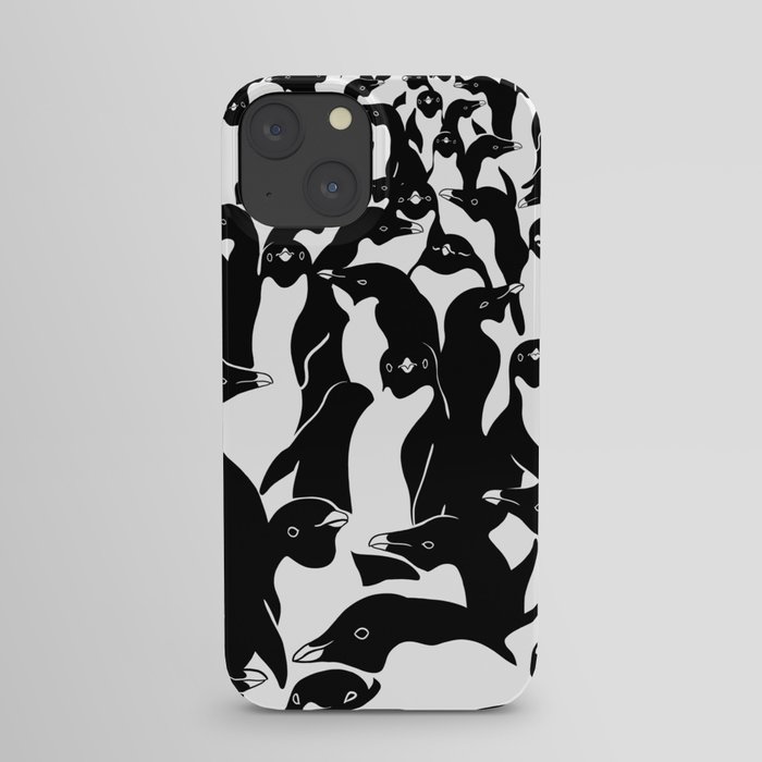 meanwhile penguins iPhone Case