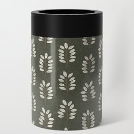 noble branches - olive green Can Cooler