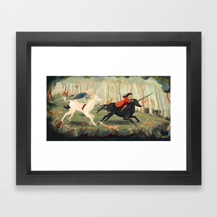 The Unicorn Dream by Emily Winfield Martin Framed Art Print