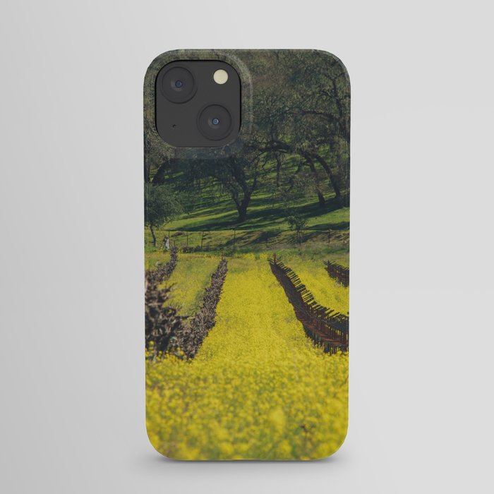 Mustard Field 2 iPhone Case