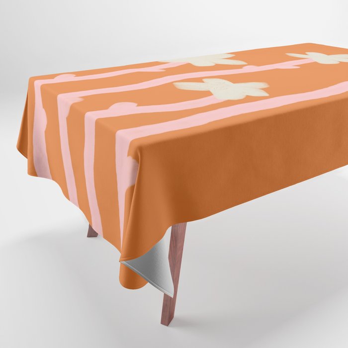 Floral Groove and Summer Heat Tablecloth