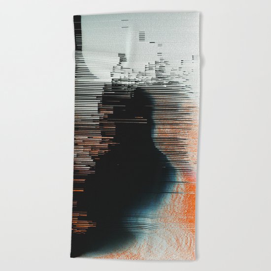 Disruptive Beach Towel