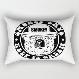Smokey Bear Wildfire Prevention Campaign Is The Longest-Running Announcement United States Smokey Says Keep It Green Gifts For Everyone Classic T-Shirt Rectangular Pillow