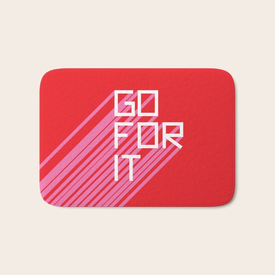 Go For It Bath Mat