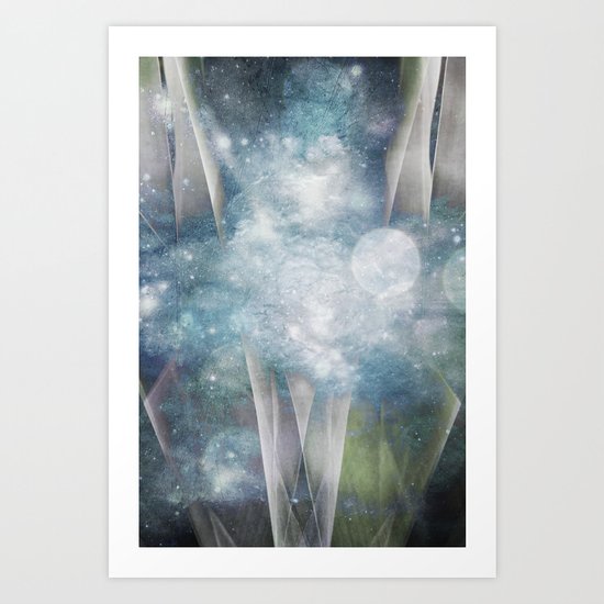 Celestial Becoming Art Print