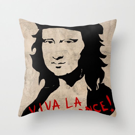 Viva la renaissance! Throw Pillow
