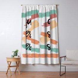 Inspirational Quote Blackout Curtains Society6