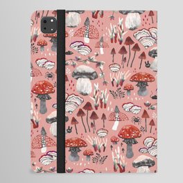 Fungi Farmer Land (Mushroom Land) - RED iPad Folio Case