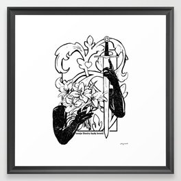 Lillies Framed Art Print