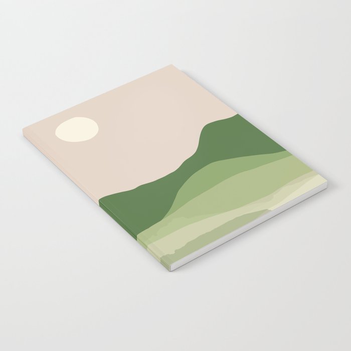 Spring Wilderness Mountains Notebook