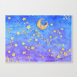 Starry night Canvas Print
