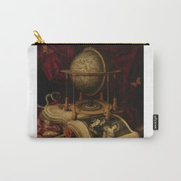 Vanitas Still Life With Celestial Globe and Snake Carry-All Pouch