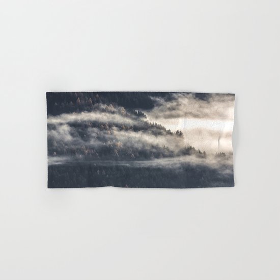 Foggy Landscape Hand & Bath Towel