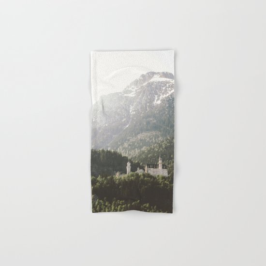Neuschwanstein Fairytales - Landscape Photography Hand & Bath Towel