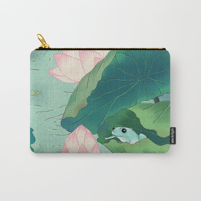 Minhwa: Frog Pond A Type Carry-All Pouch
