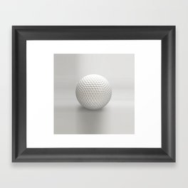 Novelty Golf Ball Framed Art Print