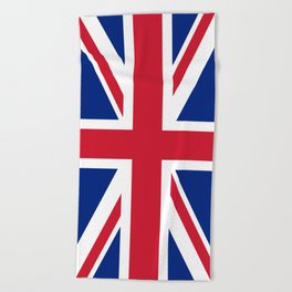 UK FLAG - Union Jack Beach Towel