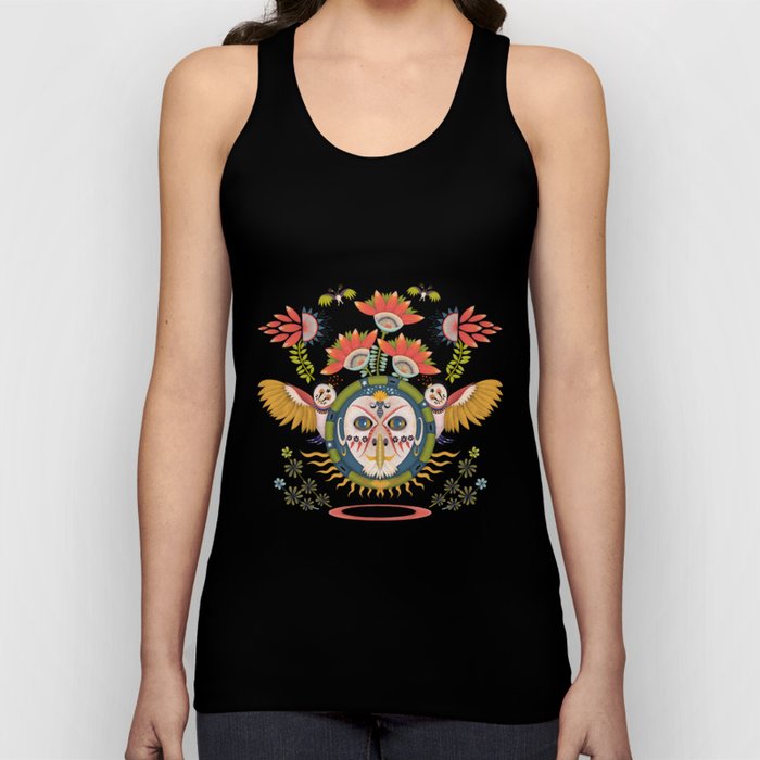 Inca Owl Unisex Tank Top Inca Owl Unisex Tank Top