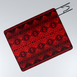 The Lodge (Red) Picnic Blanket
