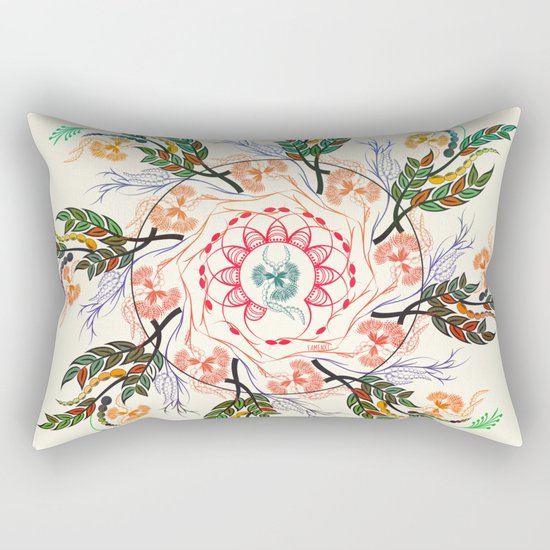 Mandala Rectangular Pillow