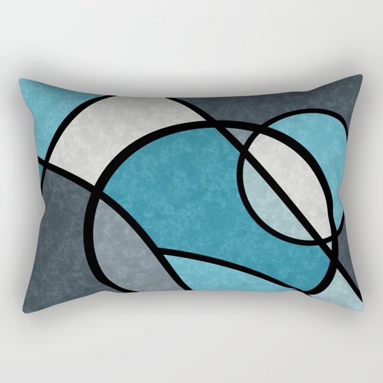 Dark night , abstract Rectangular Pillow