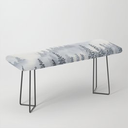 A Gray Forest Bench