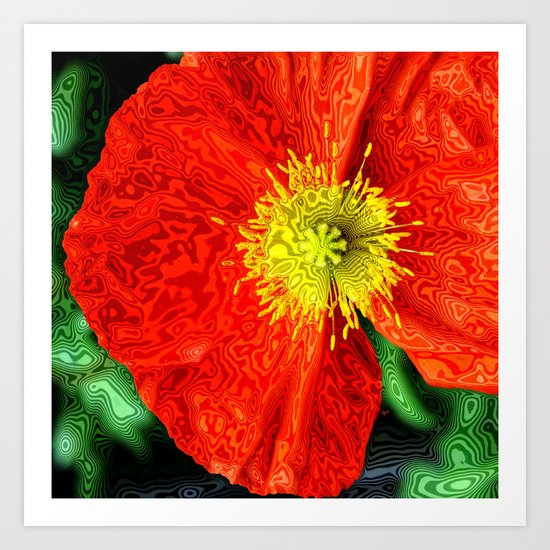 Fleur du bien Art Print