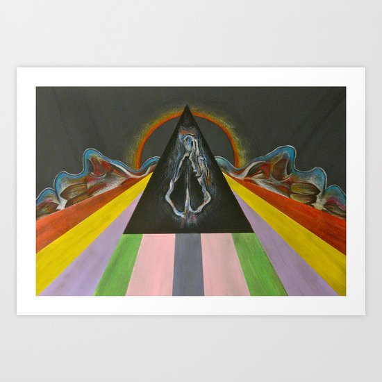 Broken Noses Art Print