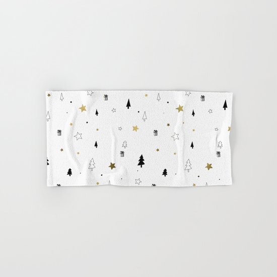Christmas Pattern Hand & Bath Towel