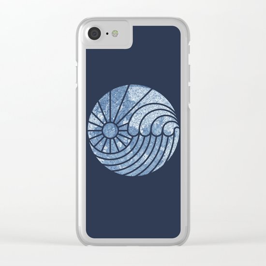 Sea of Serenity Clear iPhone Case