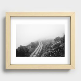Train to St Ives Recessed Framed Print