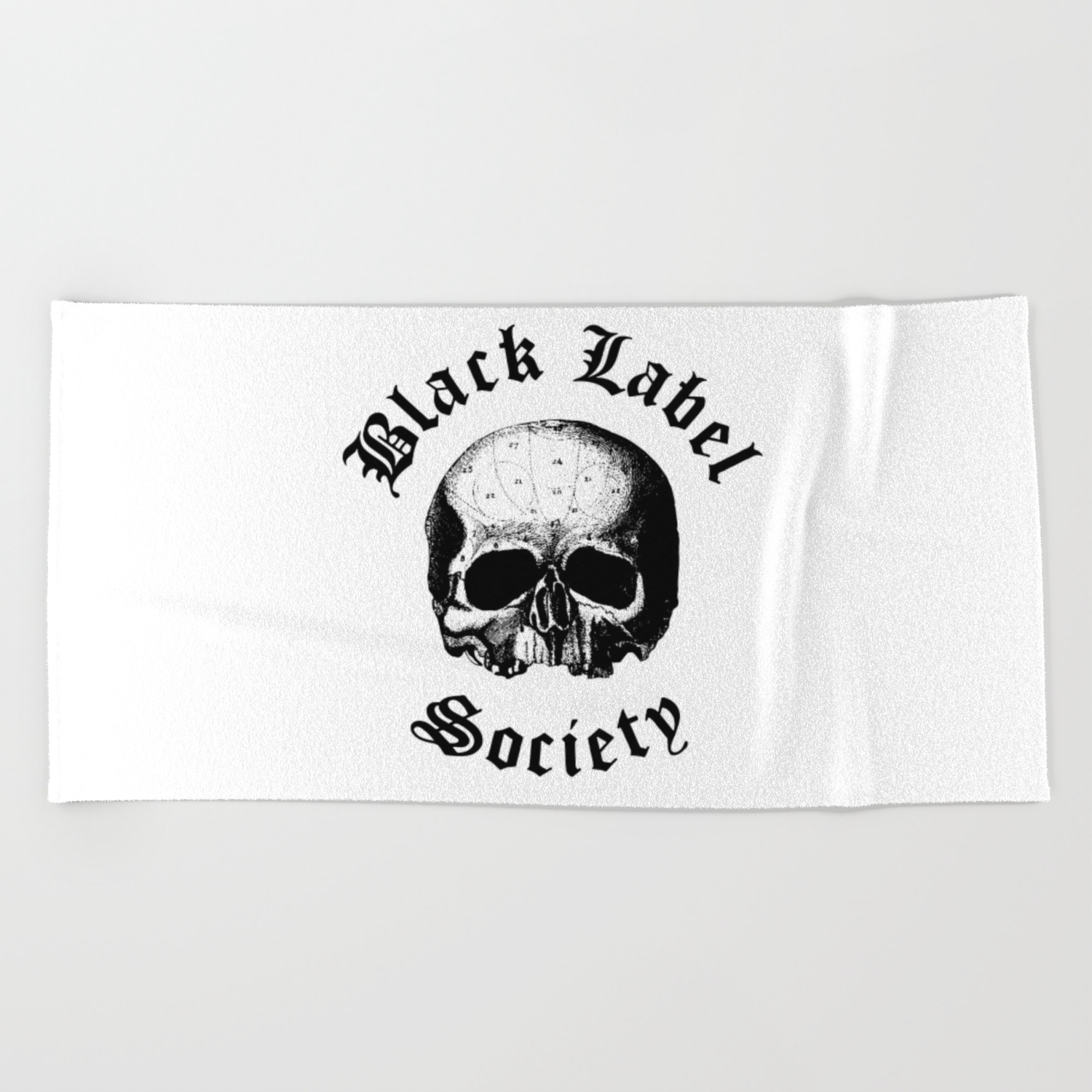 BLACK LABEL SOCIETY P3 TOUR DATES 2019 UDANG Beach Towel by ...