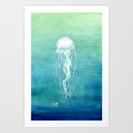 Chesapeake Bay Jellyfish Art Print