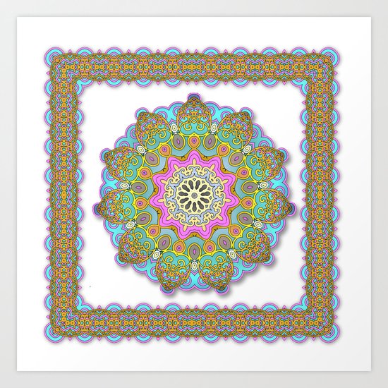 Mix&Match Indian Candy 01 Art Print
