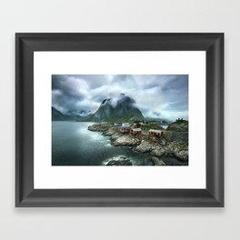 Lofoten Landscape - Norway Framed Art Print
