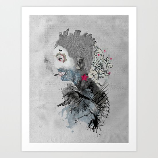 The sailor of the cities Art Print