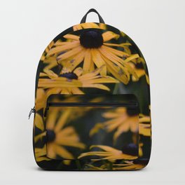 Black-eyed Susans Backpack | Rudbeckiahirta, Color, Photo, Plants, Summer, Flowers, Green, Yellow, Black Eyedsusan, Blackeyedsusan 