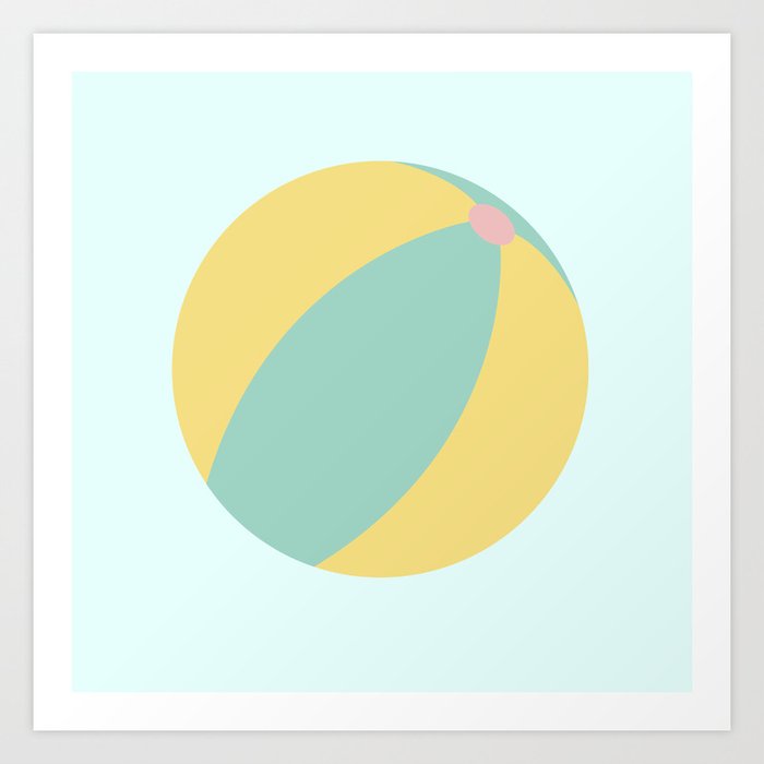 cute beach ball