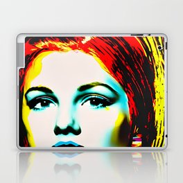 Woman's Portrait Pop Art  Laptop & iPad Skin